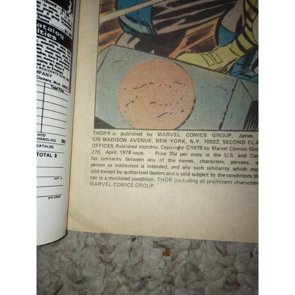 The mighty Thor‎ comic - Picture 4 of 4